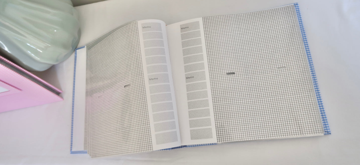Gingham Photo Album