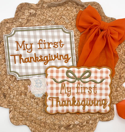 My First Holiday Card