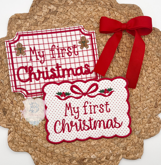 My First Holiday Card