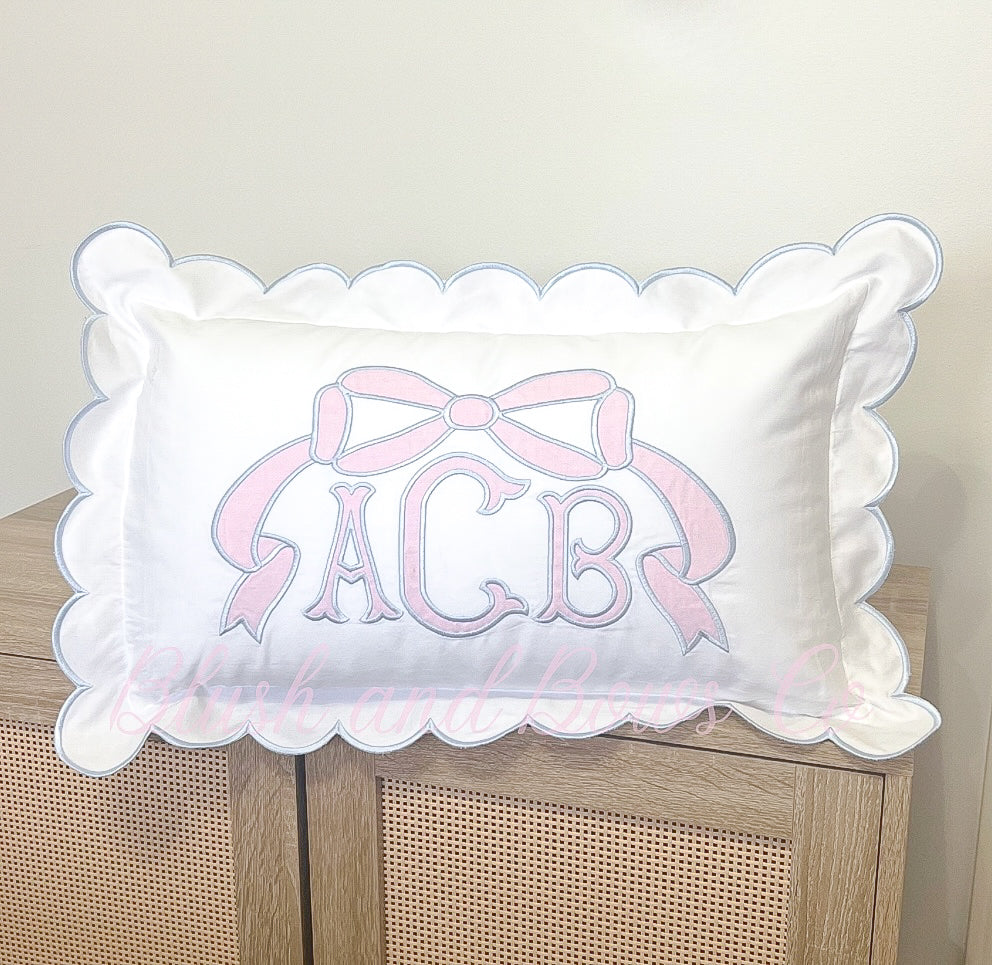 Scallop Edge Pillowcase