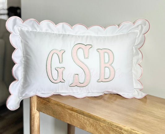 Scallop Edge Pillowcase