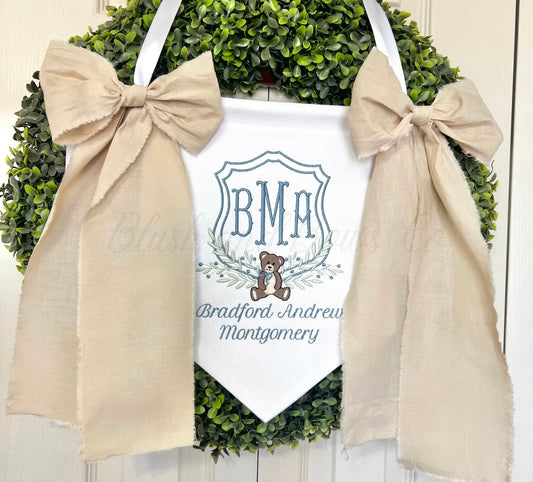 Bespoke Banner- Bear Crest