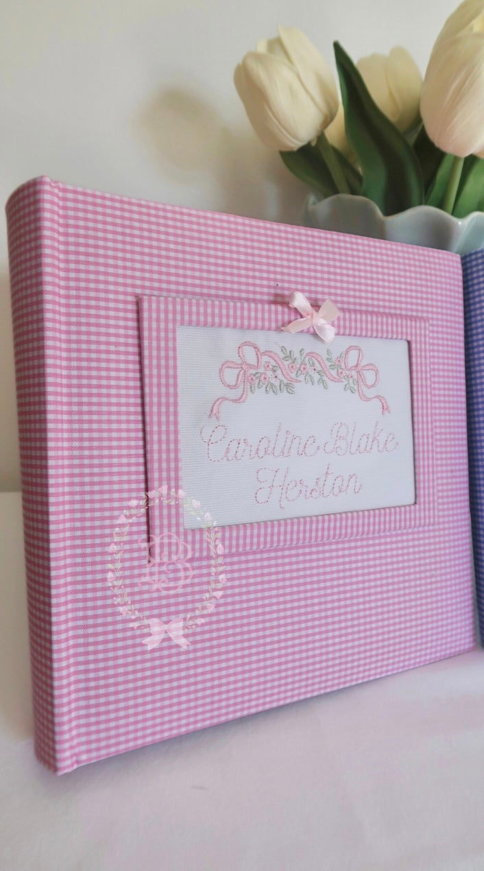 Gingham Photo Album