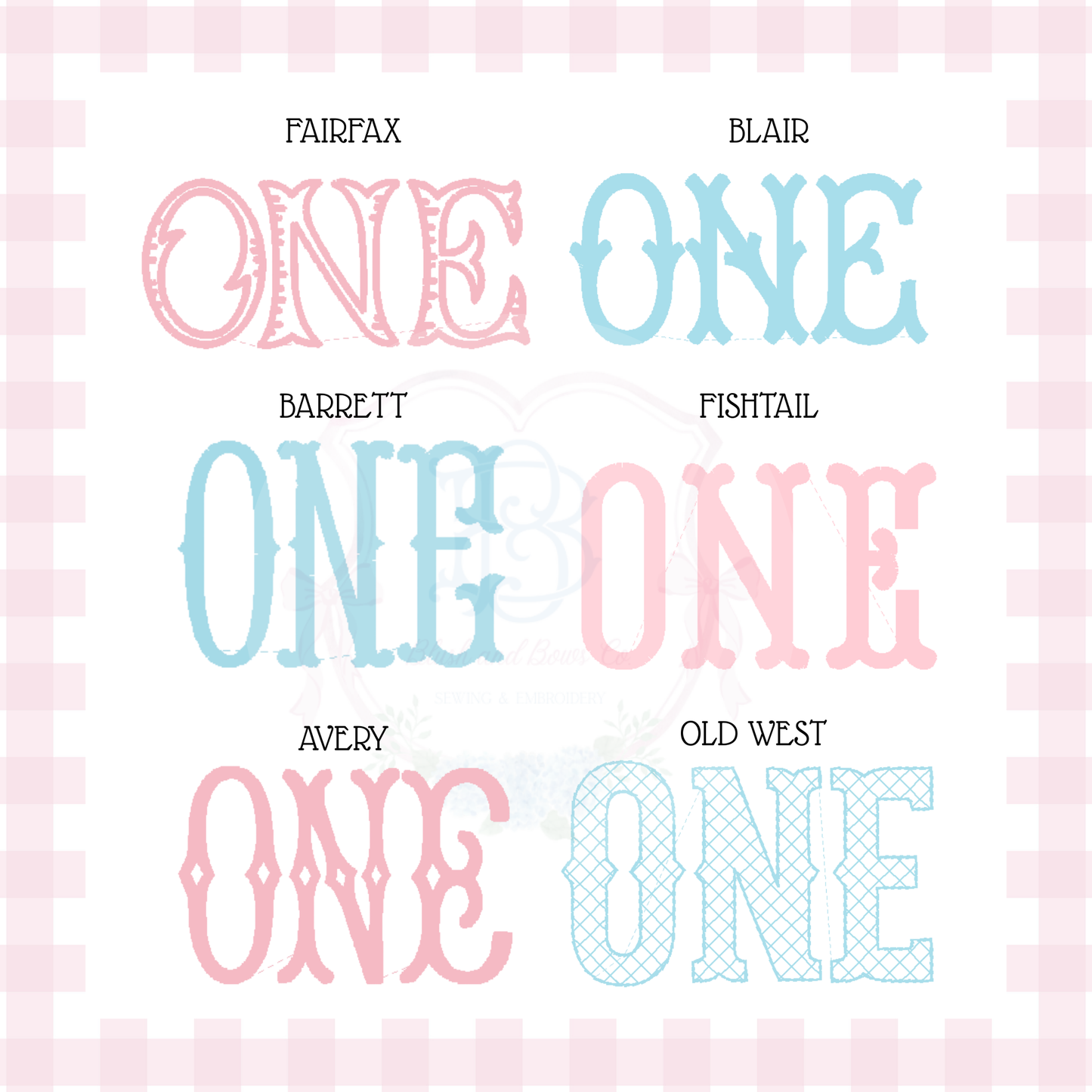 ONE birthday banner